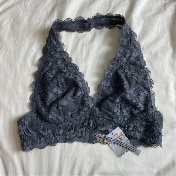 Free People Other - FREE PEOPLE Bralette Dark Grey Small